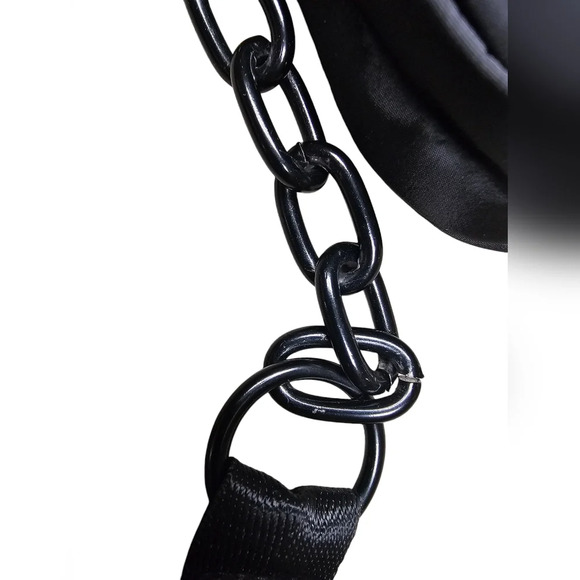 Satinato Black Mini Cute Crossbody Chain Purse - Picture 13 of 13